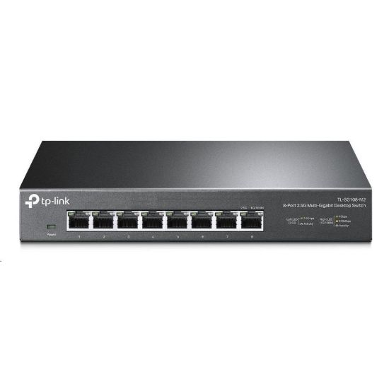 Obrázek TP- Link switch TL- SG108- M2 (8 x 2, 5GbE, fanless)