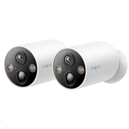 Obrázek TP- Link Tapo C425 set 2x venkovní kamera C425 (4MP, 2K QHD, 1440p, IR 15m, WiFi, micro SD card, IP66)