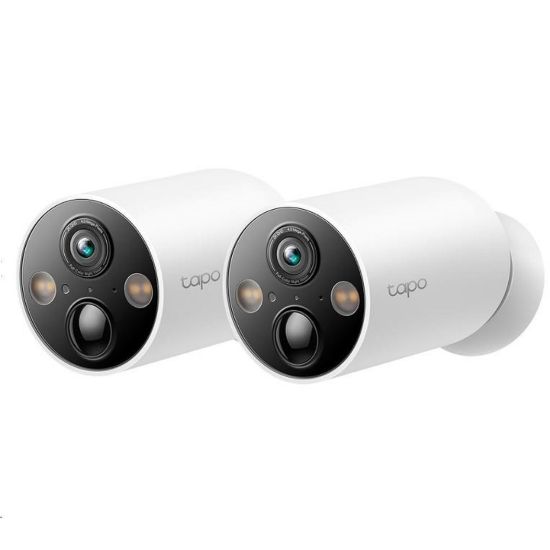 Obrázek TP- Link Tapo C425 set 2x venkovní kamera C425 (4MP, 2K QHD, 1440p, IR 15m, WiFi, micro SD card, IP66)