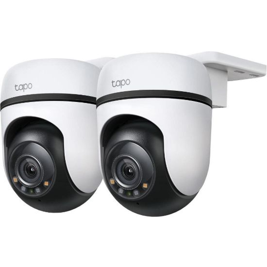 Obrázek TP- Link Tapo C510 W(2- pack) venkovní- outdoor kamera, (3MP, PTZ, 2K 1296p, WiFi, IR 30m, micro SD card)