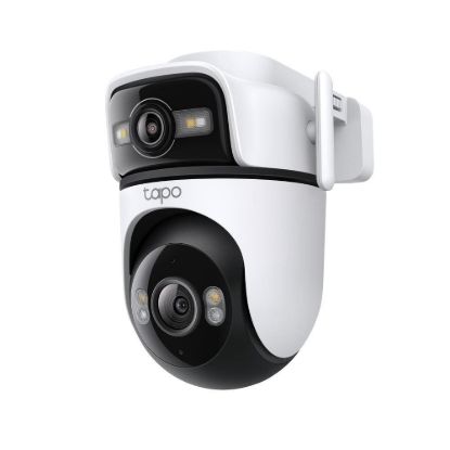 Obrázek TP- Link Tapo C545D venkovní/ outdoor otočná kamera (2x 3MP, 2K 1296p, IR 30m, WiFi, 1 x 100Mb/ s, micro SD card)