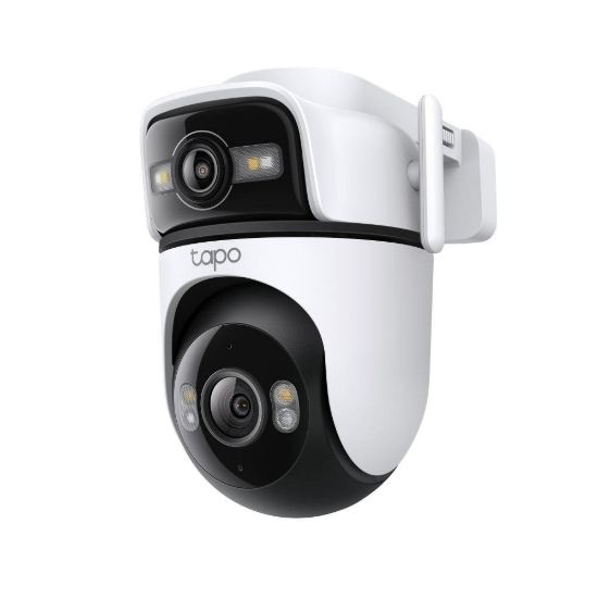 Obrázek TP- Link Tapo C545D venkovní/ outdoor otočná kamera (2x 3MP, 2K 1296p, IR 30m, WiFi, 1 x 100Mb/ s, micro SD card)