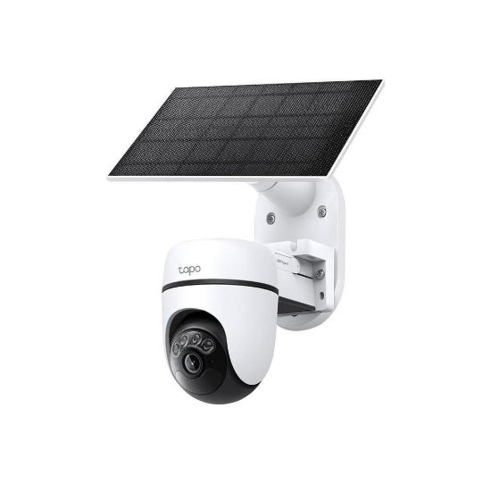 Obrázek TP- Link Tapo C610 KIT venkovní kamera, solární panel (3MP, 2K, 1296p, IR 10m, WiFi, micro SD card, IP65)