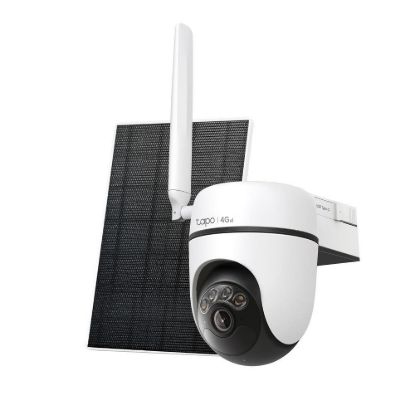 Obrázek TP- Link Tapo C615G KIT venkovní 4G LTE kamera, solární panel (3MP, 2K, 1296p, IR, 4G LTE, micro SD card, IP65)