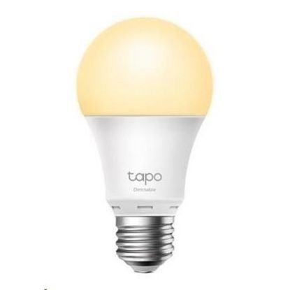 Obrázek TP- Link Tapo L510E chytrá WiFi stmívatelná LED žárovka (bílá, 2700K, 806lm, 2, 4GHz, E27)