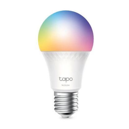 Obrázek TP- Link Tapo L535E chytrá WiFi stmívatelná LED žárovka (barevná, 2500K- 6500K, 1100lm, 2, 4GHz, E27)