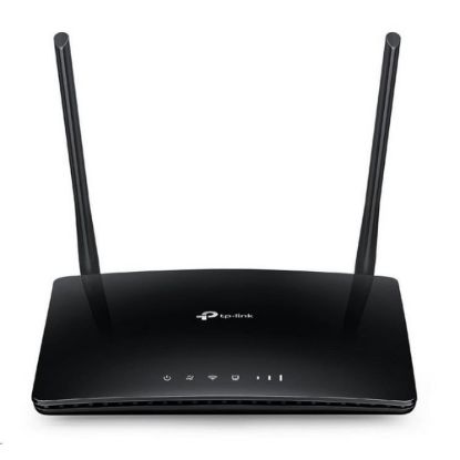 Obrázek TP- Link TL- MR6400 WiFi4 router (N300, 4G LTE, 2, 4GHz, 3 x 100Mb/ s LAN, 1 x 100Mb/ s LAN/ WAN, 1xmicroSIM)