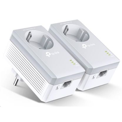 Obrázek TP- Link TL- PA4010PKIT průchozí powerline set (AV600, 1 x 100Mb/ s, HomePlug AV)