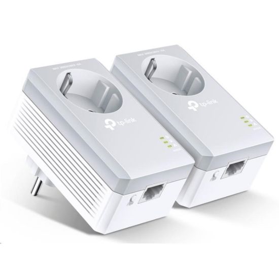 Obrázek TP- Link TL- PA4010PKIT průchozí powerline set (AV600, 1 x 100Mb/ s, HomePlug AV)