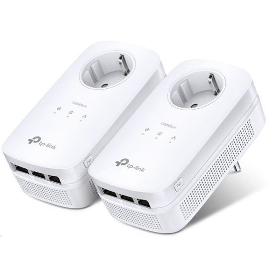 Obrázek TP- Link TL- PA8030PKIT průchozí powerline set (AV1300, 3xGbE, HomePlug AV2)
