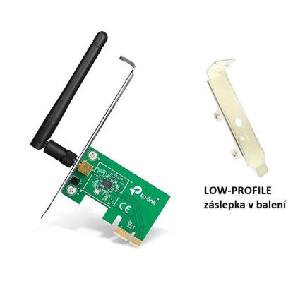 Obrázek TP- Link TL- WN781ND PCI Express adapter (N300, 2, 4GHz, PCIe)