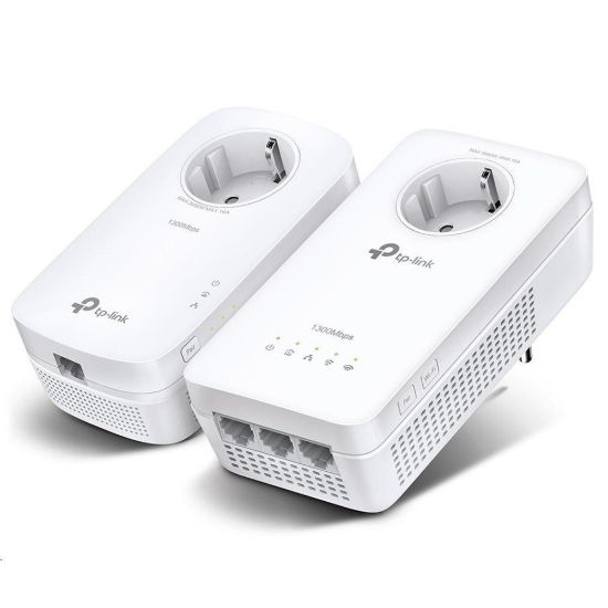 Obrázek TP- Link TL- WPA8631PKIT OneMesh/ EasyMesh WiFi5 průchozí powerline set (AC1200, AV1300, 2, 4GHz/ 5GHz, 3xGbELAN)