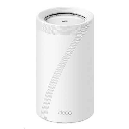 Obrázek TP- Link Deco BE85(1- pack) WiFi7 Mesh(BE22000, 2, 4GHz/ 5GHz/ 6GHz, 1 x 10GbELAN/ WAN, 1xSFP+/ 10GbELANcombo, 2 x…