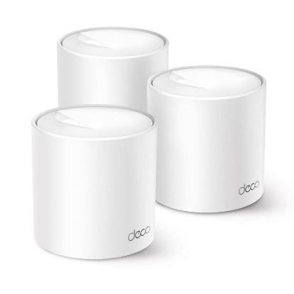Obrázek TP- Link Deco X10(3- pack) WiFi6 Mesh (AX1500, 2, 4GHz/ 5GHz, 2xGbELAN/ WAN)