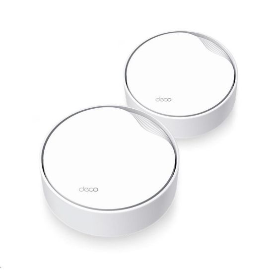 Obrázek TP- Link Deco X50- PoE (2- pack) WiFi6 Mesh (AX3000, 2, 4GHz/ 5GHz, 1 x 2, 5GbELAN/ WAN, 1xGbELAN/ WAN, 1xPoE)