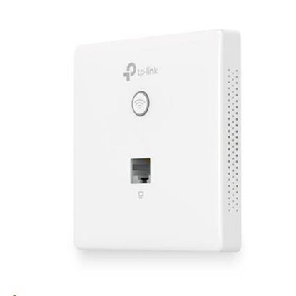 Obrázek TP- Link EAP115- Wall OMADA WiFi4 AP (N300, 2, 4GHz, 2 x 100Mb/ s LAN, 1xPoE- in)