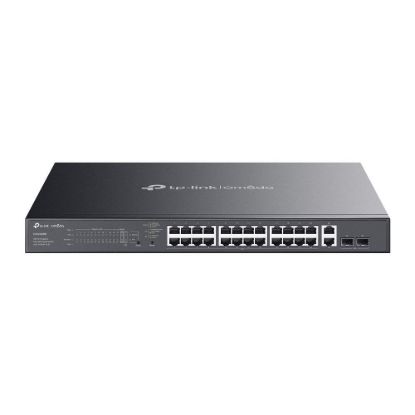 Obrázek TP- Link OMADA switch ES228GMP (26xGbE, 2xSFP, 24xPoE+, 384 W)