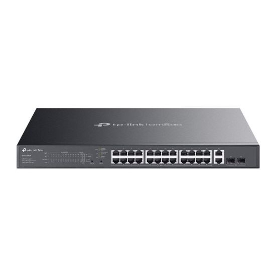 Obrázek TP- Link OMADA switch ES228GMP (26xGbE, 2xSFP, 24xPoE+, 384 W)