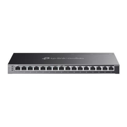 Obrázek TP- Link OMADA switch SG2016P (16xGbE, 8xPoE+, 120 W, fanless)