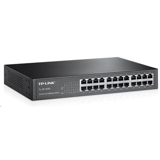 Obrázek TP- Link switch TL- SF1024D (24 x 100Mb/ s, fanless)