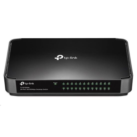 Obrázek TP- Link switch TL- SF1024M (24 x 100Mb/ s, fanless)