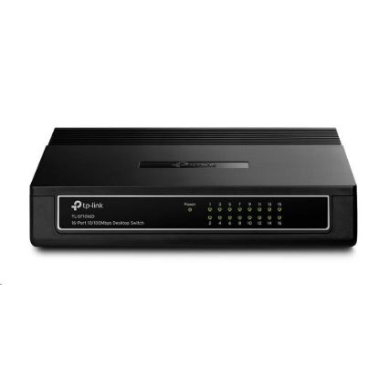 Obrázek TP- Link TL- SF1016D switch (16 x 100Mb/ s, fanless)