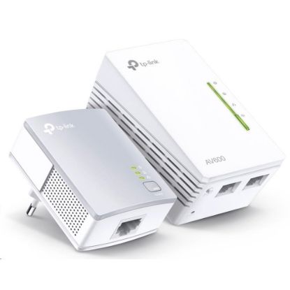 Obrázek TP- Link TL- WPA4220KIT OneMesh WiFi4 powerline set (N300, AV600, 2 x 100Mb/ s, HomePlug AV2)