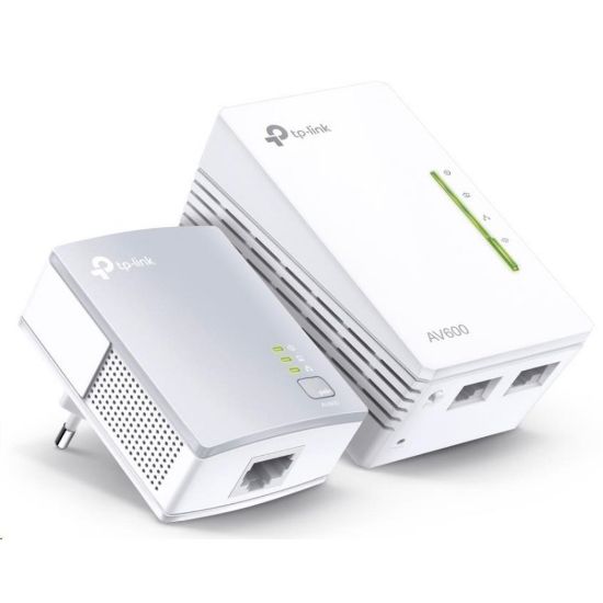 Obrázek TP- Link TL- WPA4220KIT OneMesh WiFi4 powerline set (N300, AV600, 2 x 100Mb/ s, HomePlug AV2)