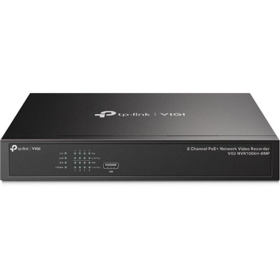Obrázek TP- Link VIGI NVR1008H- 8MP, videorekordér, 8 channels, 8xPoE, 1 x 100Mb/ s LAN, 1xVGA, 1xHDMI, 2xUSB2.0