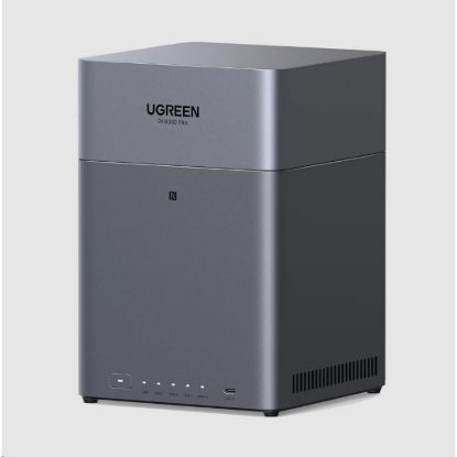 Obrázek UGREEN NASync DH4300plus (2 x 4C/ RockchipA76+A55/ 2, 0GHz/ 8 GBRAM/ 4xSATA/ 1 x 2, 5GbE/ 2xUSB3.2/ 1xUSB- C/ HDMI)