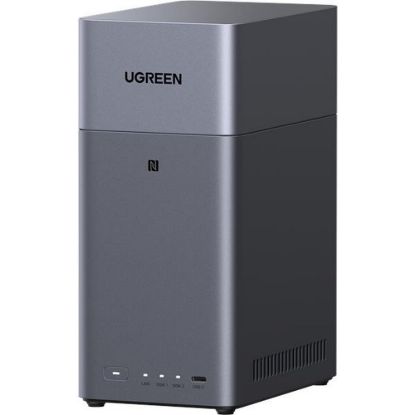 Obrázek UGREEN NASync DH2300 (2 x 4C/ RockchipA76+A55/ 2, 2GHz/ 4 GBRAM/ 2xSATA/ 1xGbE/ 2xUSB3.2/ 1xUSB- C/ HDMI)