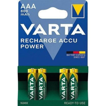 Obrázek Varta LR03/ 4BP 800 mAh Ready to use (Blistr 4ks)