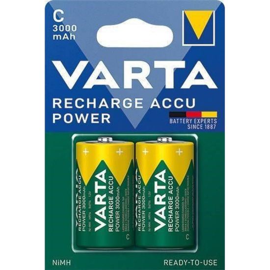 Obrázek Varta LR14/ 2BP 3000 mAh Ready to use (Blistr 2ks)