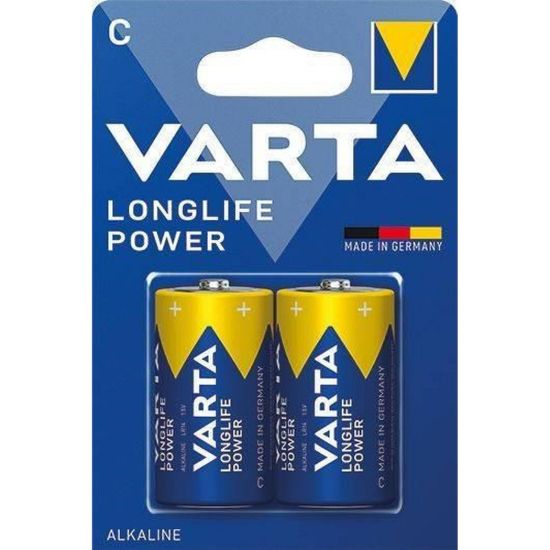 Obrázek Varta LR14/ 2BP Longlife POWER (HIGH ENERGY) (Blistr 2ks)