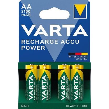 Obrázek Varta LR6/ 4BP 2100 mAh Ready to use (Blistr 4ks)