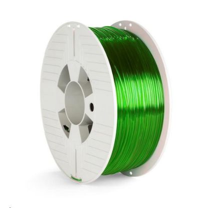 Obrázek VERBATIM 3D Printer Filament PET- G 1.75mm, 327m, 1kg green transparent
