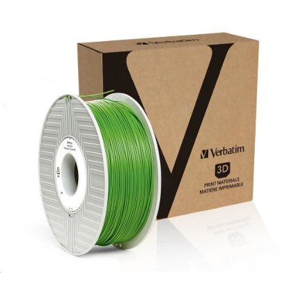 Obrázek VERBATIM 3D Printer Filament PLA 1.75mm, 335m, 1kg green NEW 2019(OLD PN 55271)