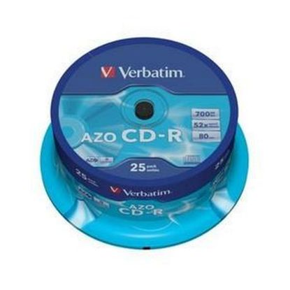 Obrázek VERBATIM CD- R(25- Pack)Spindle/ Crystal/ DLP/ 52x/ 700MB