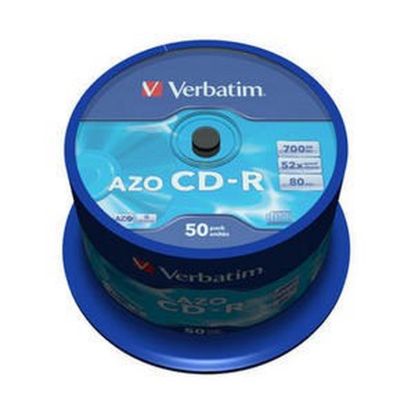 Obrázek VERBATIM CD- R(50- Pack)Spindle/ Crystal/ DLP/ 52x/ 700MB