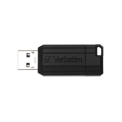 Obrázek VERBATIM Flash Disk 16 GB Store 'n' Go PinStripe, černá