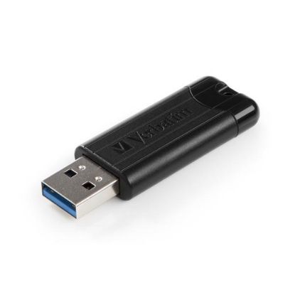 Obrázek VERBATIM Flash Disk 256 GB PinStripe USB 3.0, černá