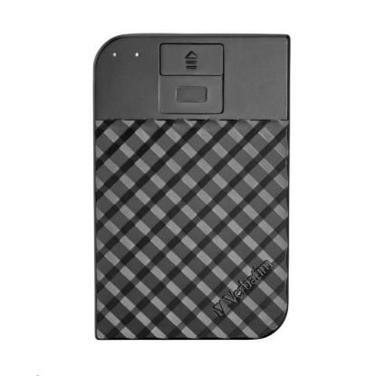 Obrázek VERBATIM HDD 2 TB Fingerprint Secure Portable Hard Drive, Black GDP R