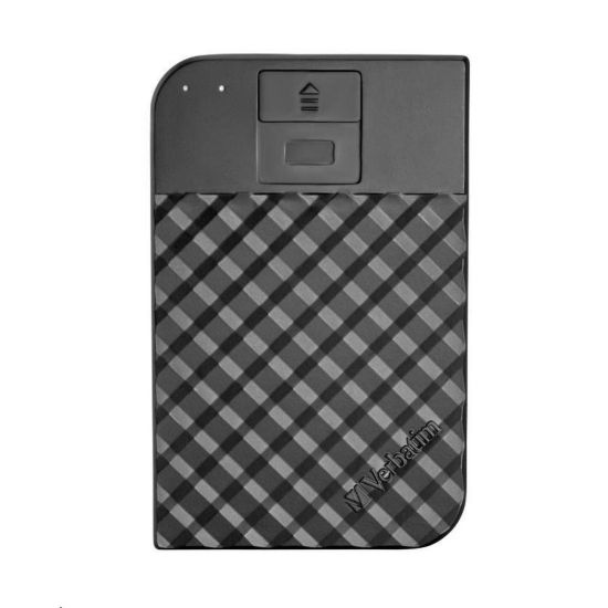 Obrázek VERBATIM HDD 2 TB Fingerprint Secure Portable Hard Drive, Black GDP R