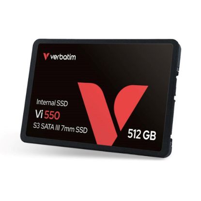 Obrázek VERBATIM SSD Vi550 S3 512 GB SATA III, 2.5” W 535/ R 560 MB/ s