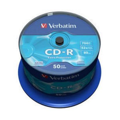 Obrázek VERBATIM CD- R(50- Pack)Spindle/ Extra Protection/ DL/ 52x/ 700MB