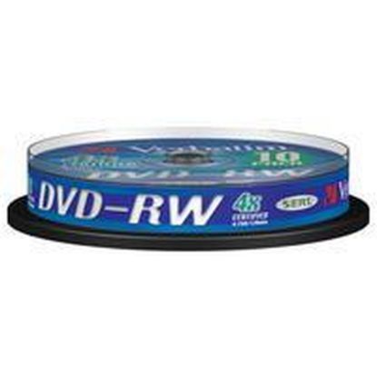 Obrázek VERBATIM DVD- RW(10- pack)Spindle/ 4x/ 4.7 GB