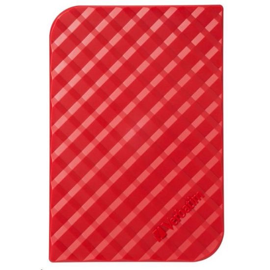 Obrázek VERBATIM Externí HDD 1 TB Store 'n' Go Portable Hard Drive USB 3.0, Red GEN II