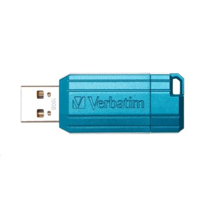 Obrázek VERBATIM Flash Disk 16 GB Hi- Speed Store 'n' Go, Pinstripe, USB 2.0, Caribbean modrá