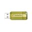Obrázek VERBATIM Flash Disk 16 GB Store 'n' Go PinStripe, eukalyptově zelená