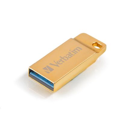 Obrázek VERBATIM Flash Disk 32 GB Metal Executive, USB 3.0, zlatá